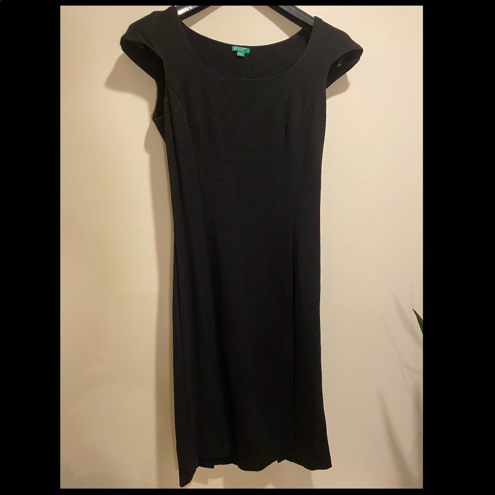 United Colors of Benetton Vintage Black Dress (S)